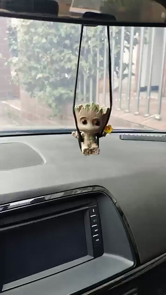 Groots Car Perfume Decoration