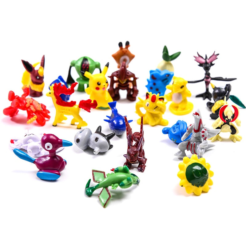 144Pcs/Set Pokemon with Storage Bag