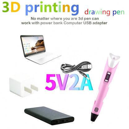 New Style 3D Printing Pen for Kids