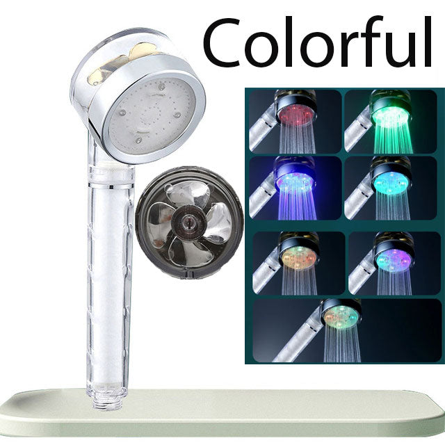 Led Shower Head Turbocharger