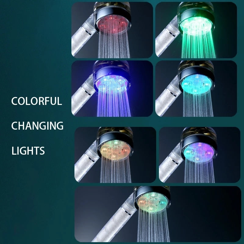 Led Shower Head Turbocharger