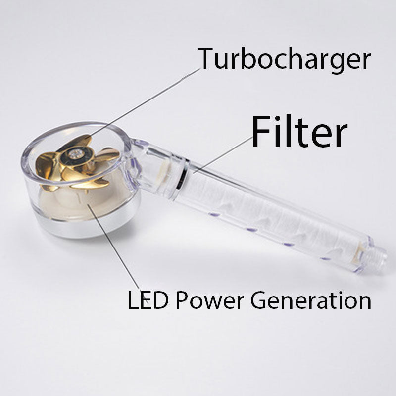 Led Shower Head Turbocharger