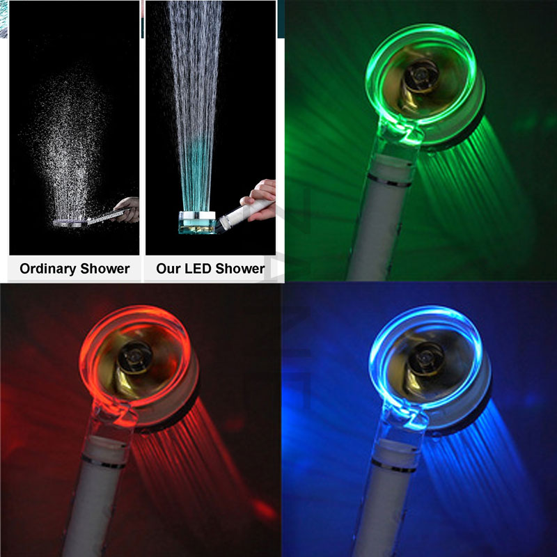 Led Shower Head Turbocharger